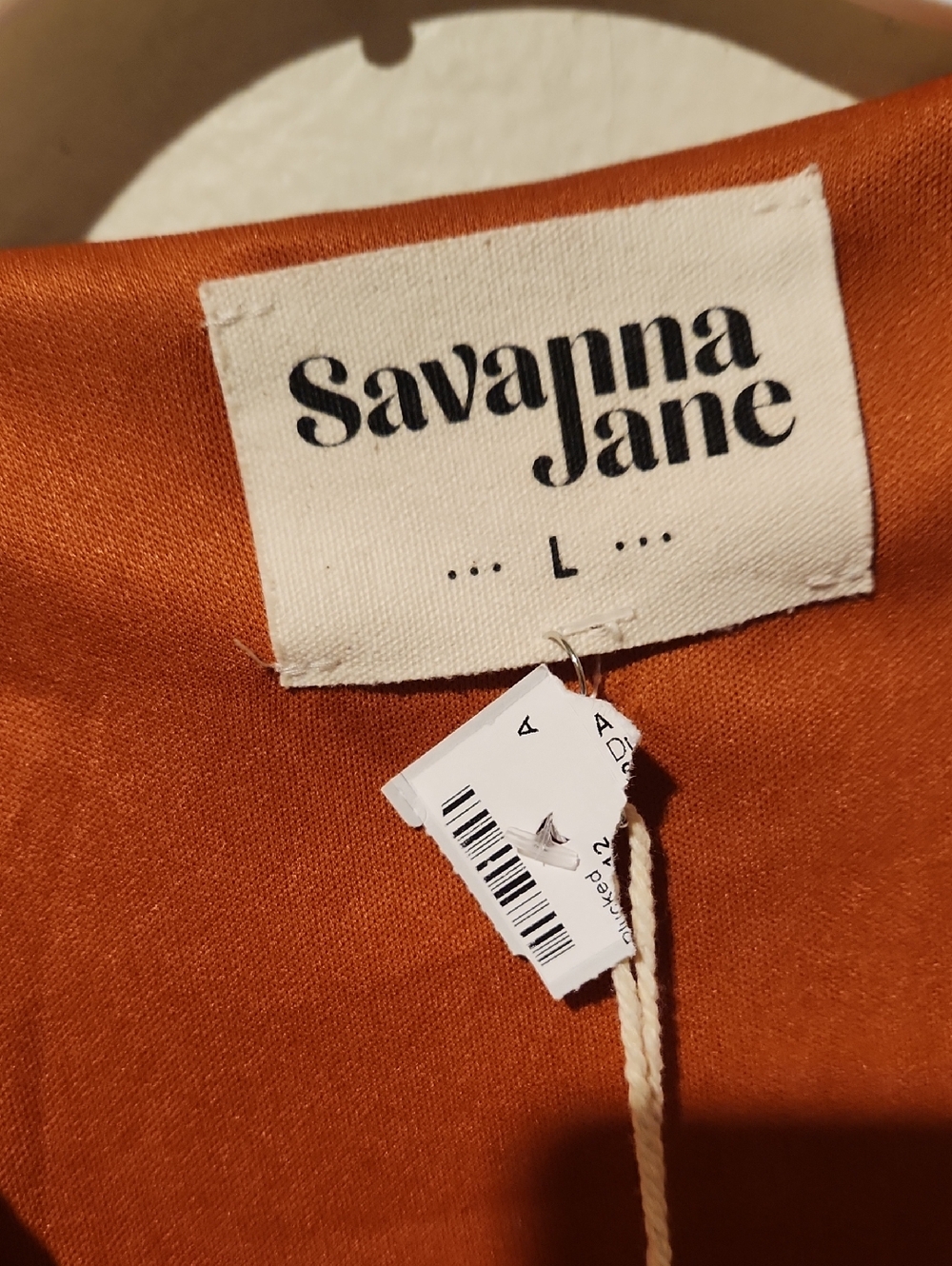 ❤️ NWT! SAVANNA JANE DESERT ESCAPE EMBROIDERED BOHO DRESS, LARGE - Picture 7 of 11